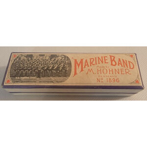 M. Horner Harmonica Marine Band no. 1896 In Key of C
